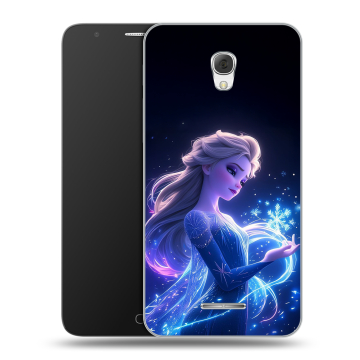 Пластиковый чехол на Alcatel Pop 4 Plus с принтом Холодное сердце Frozen Пластиковый чехол на Alcatel Pop 4 Plus с принтом Холодное сердце Frozen