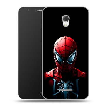 Пластиковый чехол на Alcatel Pop 4 Plus с принтом Spiderman Человек паук Пластиковый чехол на Alcatel Pop 4 Plus с принтом Spiderman Человек паук