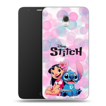 Пластиковый чехол на Alcatel Pop 4 Plus с принтом Лило и Стич Пластиковый чехол на Alcatel Pop 4 Plus с принтом Лило и Стич