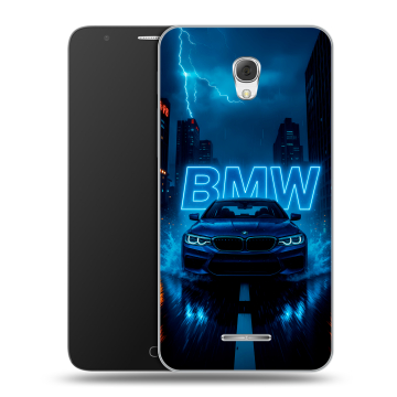 Пластиковый чехол на Alcatel Pop 4 Plus с принтом BMW БМВ Пластиковый чехол на Alcatel Pop 4 Plus с принтом BMW БМВ