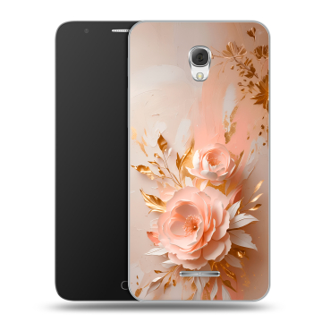 Пластиковый чехол на Alcatel Pop 4 Plus с принтом женский Пластиковый чехол на Alcatel Pop 4 Plus с принтом женский
