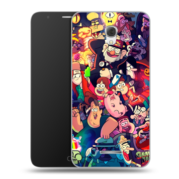 Пластиковый чехол на Alcatel Pop 4 Plus с принтом Gravity Falls Гравити Фолз Пластиковый чехол на Alcatel Pop 4 Plus с принтом Gravity Falls Гравити Фолз