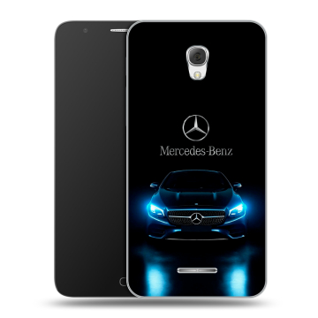 Пластиковый чехол на Alcatel Pop 4 Plus с принтом Mercedes Мерседес Пластиковый чехол на Alcatel Pop 4 Plus с принтом Mercedes Мерседес