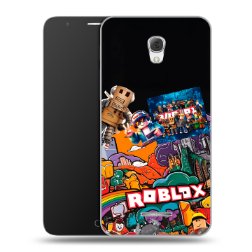 Пластиковый чехол на Alcatel Pop 4 Plus с принтом Roblox Роблокс Пластиковый чехол на Alcatel Pop 4 Plus с принтом Roblox Роблокс