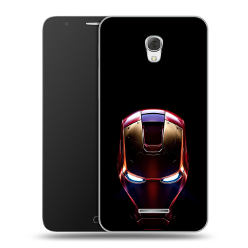 Пластиковый чехол на Alcatel Pop 4 Plus с принтом IronMan Железный человек Пластиковый чехол на Alcatel Pop 4 Plus с принтом IronMan Железный человек