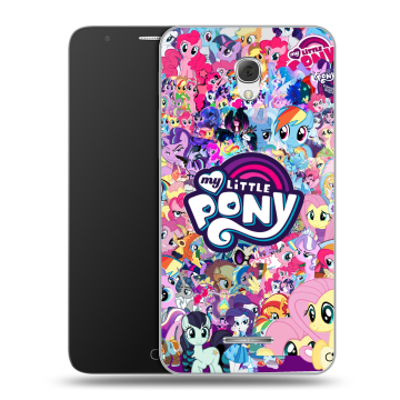 Пластиковый чехол на Alcatel Pop 4 Plus с принтом My little pony Дружба чудо Пластиковый чехол на Alcatel Pop 4 Plus с принтом My little pony Дружба чудо