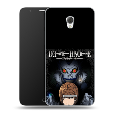 Пластиковый чехол на Alcatel Pop 4 Plus с принтом Death note Тетрадь смерти Пластиковый чехол на Alcatel Pop 4 Plus с принтом Death note Тетрадь смерти