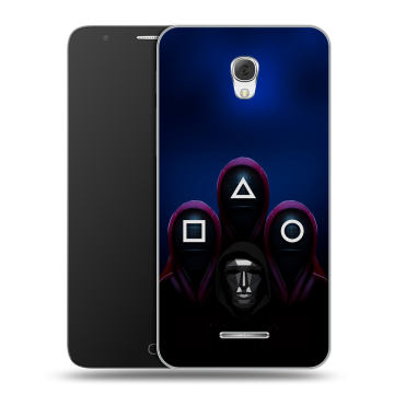 Пластиковый чехол на Alcatel Pop 4 Plus с принтом Игра Кальмара Пластиковый чехол на Alcatel Pop 4 Plus с принтом Игра Кальмара