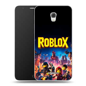 Пластиковый чехол на Alcatel Pop 4 Plus с принтом Roblox Роблокс Пластиковый чехол на Alcatel Pop 4 Plus с принтом Roblox Роблокс