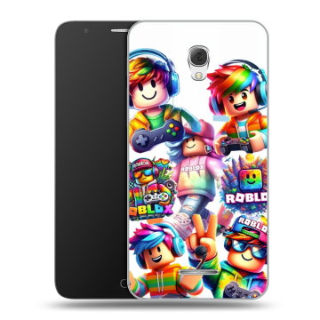 Пластиковый чехол на Alcatel Pop 4 Plus с принтом Roblox Роблокс Пластиковый чехол на Alcatel Pop 4 Plus с принтом Roblox Роблокс