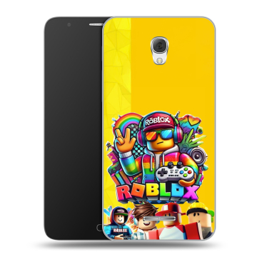 Пластиковый чехол на Alcatel Pop 4 Plus с принтом Roblox Роблокс Пластиковый чехол на Alcatel Pop 4 Plus с принтом Roblox Роблокс
