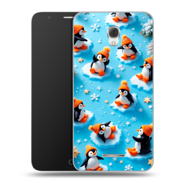 Пластиковый чехол на Alcatel Pop 4 Plus с принтом Новый год Пластиковый чехол на Alcatel Pop 4 Plus с принтом Новый год