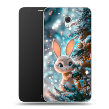 Пластиковый чехол на Alcatel Pop 4 Plus с принтом Новый год Пластиковый чехол на Alcatel Pop 4 Plus с принтом Новый год