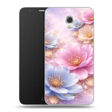 Пластиковый чехол на Alcatel Pop 4 Plus с принтом женский Пластиковый чехол на Alcatel Pop 4 Plus с принтом женский