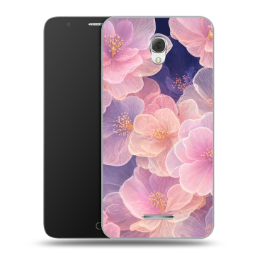 Пластиковый чехол на Alcatel Pop 4 Plus с принтом женский Пластиковый чехол на Alcatel Pop 4 Plus с принтом женский