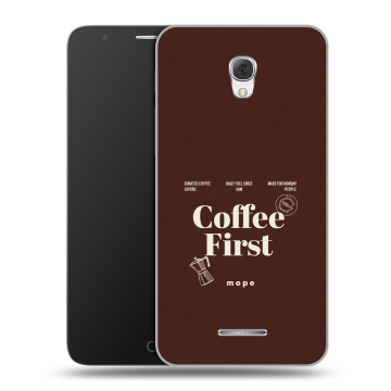 Пластиковый чехол на Alcatel Pop 4 Plus с принтом женский Пластиковый чехол на Alcatel Pop 4 Plus с принтом женский
