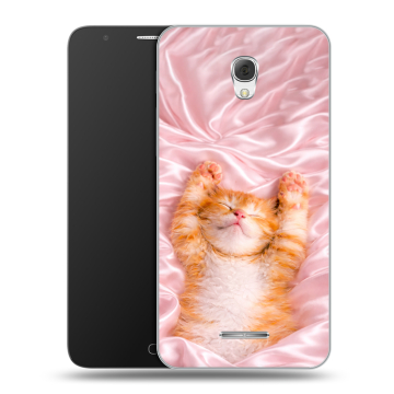 Пластиковый чехол на Alcatel Pop 4 Plus с принтом женский Пластиковый чехол на Alcatel Pop 4 Plus с принтом женский
