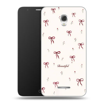 Пластиковый чехол на Alcatel Pop 4 Plus с принтом для девочек