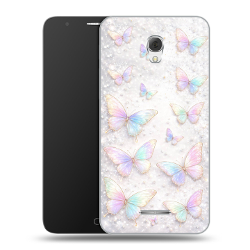 Пластиковый чехол на Alcatel Pop 4 Plus с принтом женский Пластиковый чехол на Alcatel Pop 4 Plus с принтом женский
