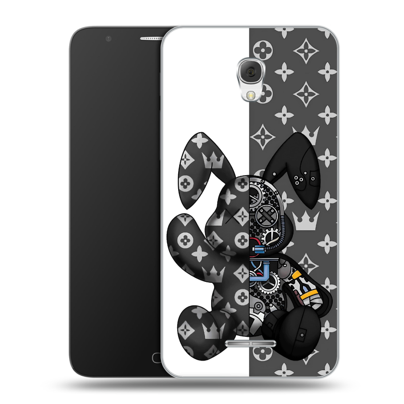 Пластиковый чехол на Alcatel Pop 4 Plus с принтом Луи робот Пластиковый чехол на Alcatel Pop 4 Plus с принтом Луи робот