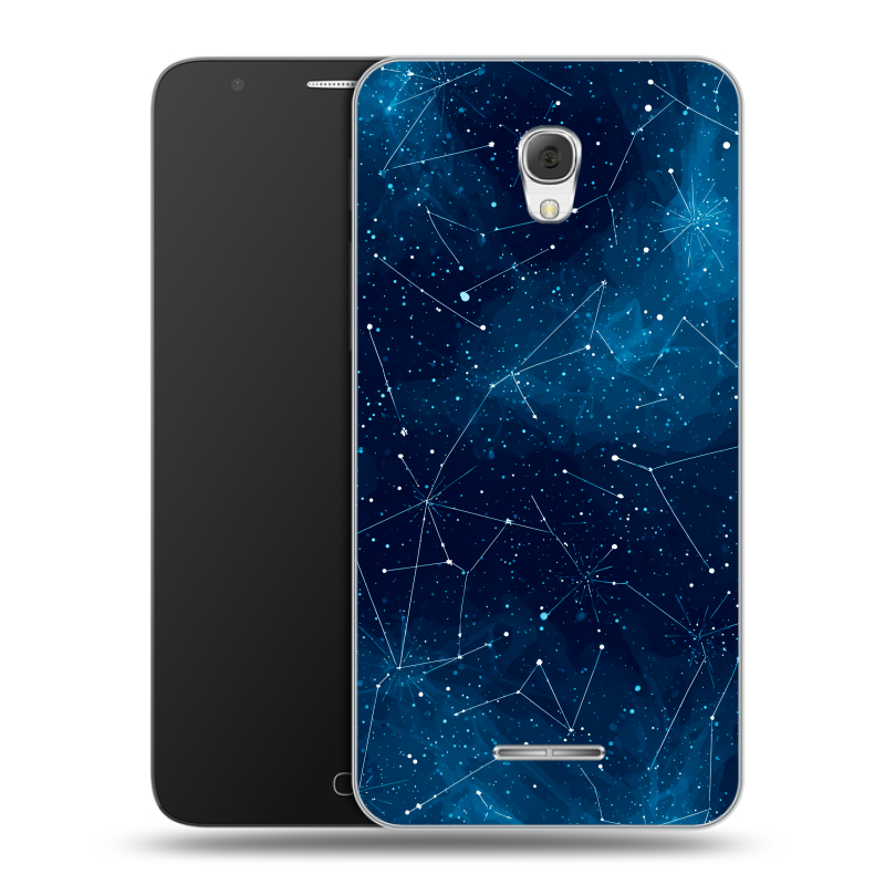 Пластиковый чехол на Alcatel Pop 4 Plus с принтом Космос звезды Пластиковый чехол на Alcatel Pop 4 Plus с принтом Космос звезды