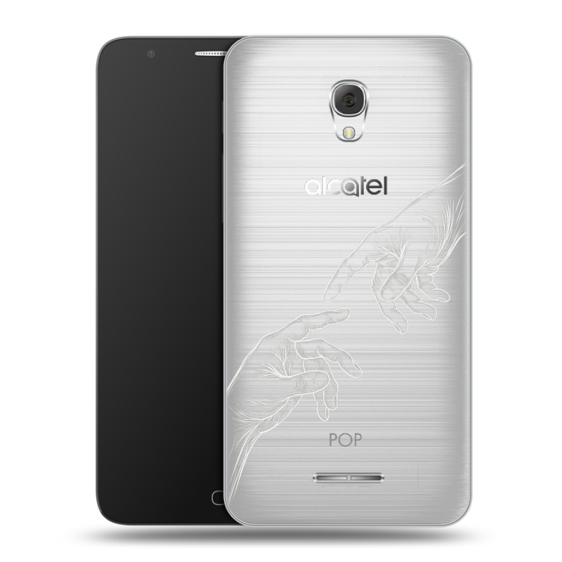 Пластиковый чехол на Alcatel Pop 4 Plus с принтом Сотворение мира Пластиковый чехол на Alcatel Pop 4 Plus с принтом Сотворение мира