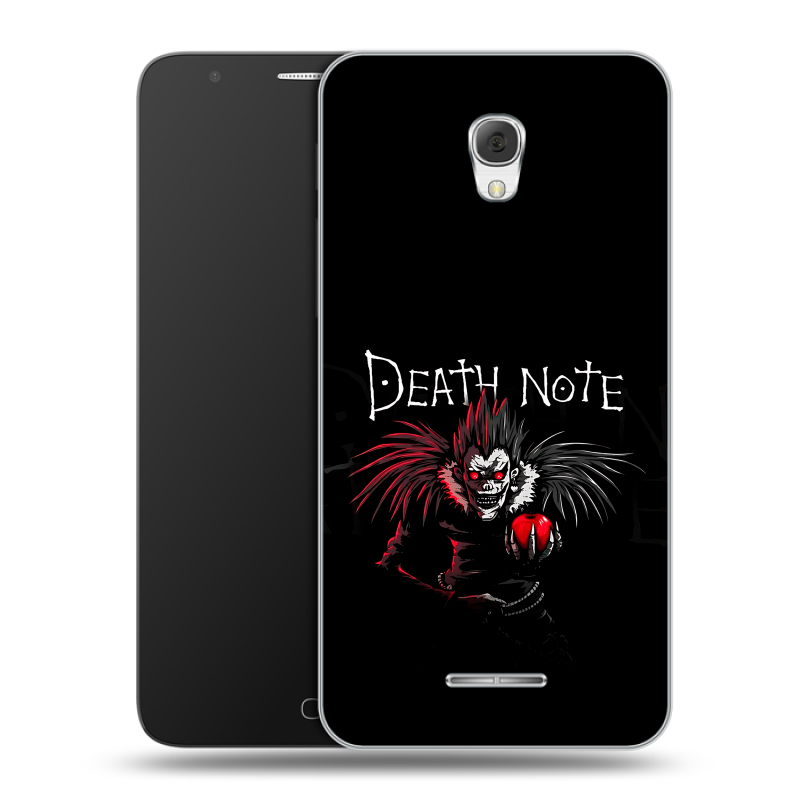 Пластиковый чехол на Alcatel Pop 4 Plus с принтом Death note Тетрадь смерти Пластиковый чехол на Alcatel Pop 4 Plus с принтом Death note Тетрадь смерти