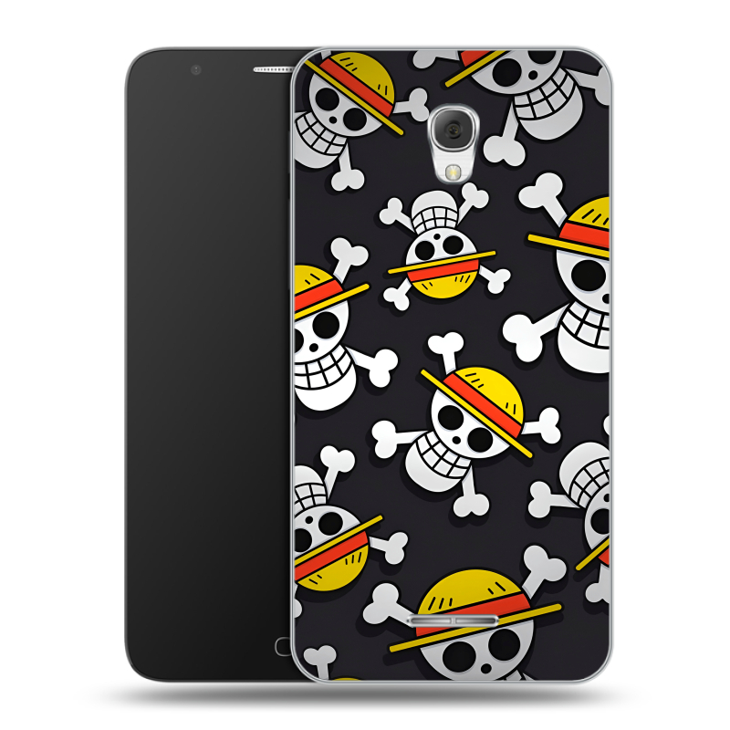 Пластиковый чехол на Alcatel Pop 4 Plus с принтом One Piece Ван Пис Пластиковый чехол на Alcatel Pop 4 Plus с принтом One Piece Ван Пис