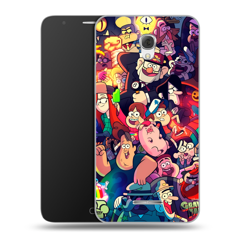 Пластиковый чехол на Alcatel Pop 4 Plus с принтом Gravity Falls Гравити Фолз Пластиковый чехол на Alcatel Pop 4 Plus с принтом Gravity Falls Гравити Фолз