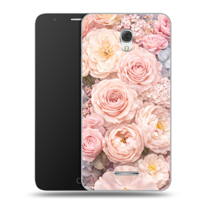 Пластиковый чехол на Alcatel Pop 4 Plus с принтом женский Пластиковый чехол на Alcatel Pop 4 Plus с принтом женский