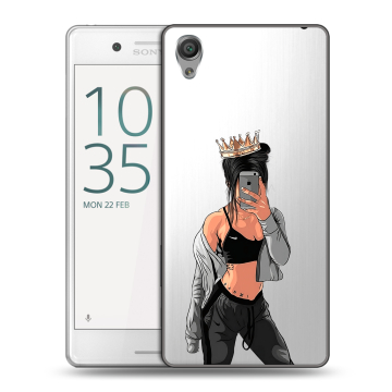 Пластиковый чехол на Sony Xperia X Performance с принтом Женские принты Пластиковый чехол на Sony Xperia X Performance с принтом Женские принты