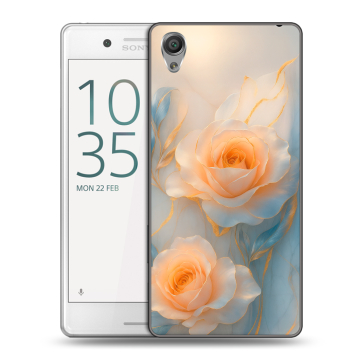 Пластиковый чехол на Sony Xperia X Performance с принтом Женский Пластиковый чехол на Sony Xperia X Performance с принтом Женский