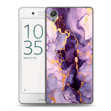 Пластиковый чехол на Sony Xperia X Performance с принтом Мрамор Пластиковый чехол на Sony Xperia X Performance с принтом Мрамор