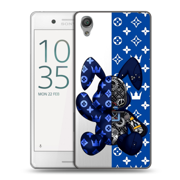 Пластиковый чехол на Sony Xperia X Performance с принтом Луи робот Пластиковый чехол на Sony Xperia X Performance с принтом Луи робот