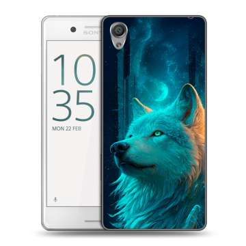 Пластиковый чехол на Sony Xperia X Performance с принтом бабочки саккура Пластиковый чехол на Sony Xperia X Performance с принтом бабочки саккура