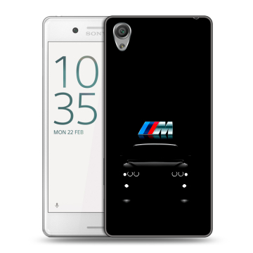 Пластиковый чехол на Sony Xperia X Performance с принтом БМВ BMW