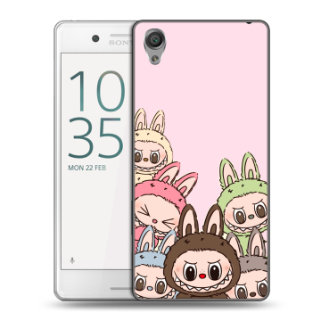 Пластиковый чехол на Sony Xperia X Performance с принтом Лабубу