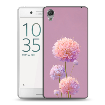 Пластиковый чехол на Sony Xperia X Performance с принтом Цветы