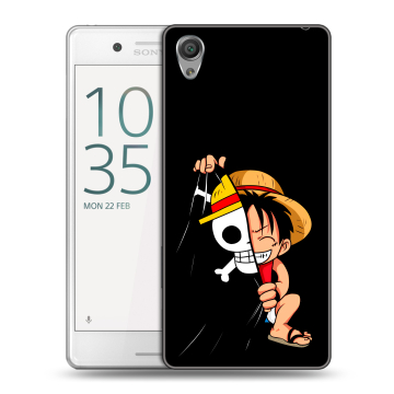 Пластиковый чехол на Sony Xperia X Performance с принтом One Piece Ван Пис