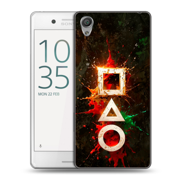 Пластиковый чехол на Sony Xperia X Performance с принтом Squid Game Игра кальмара Пластиковый чехол на Sony Xperia X Performance с принтом Squid Game Игра кальмара