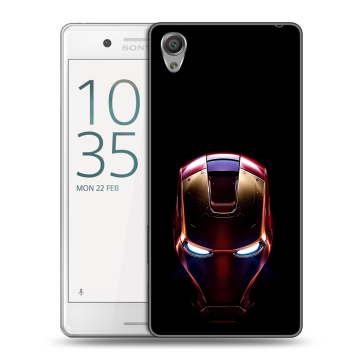 Пластиковый чехол на Sony Xperia X Performance с принтом IronMan Железный человек Пластиковый чехол на Sony Xperia X Performance с принтом IronMan Железный человек