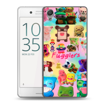 Пластиковый чехол на Sony Xperia X Performance с принтом Флагер Fuggler