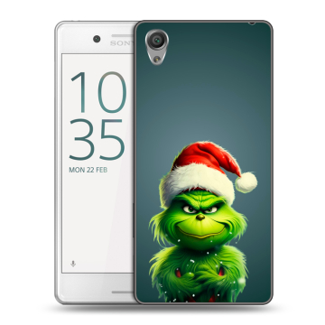 Пластиковый чехол на Sony Xperia X Performance с принтом Новый год Пластиковый чехол на Sony Xperia X Performance с принтом Новый год