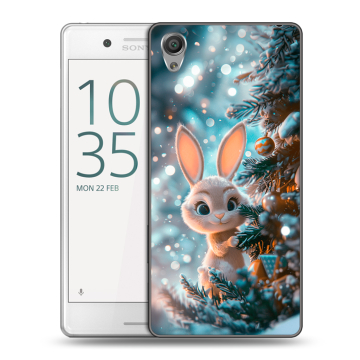 Пластиковый чехол на Sony Xperia X Performance с принтом Новый год Пластиковый чехол на Sony Xperia X Performance с принтом Новый год