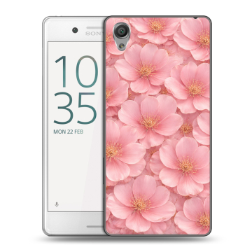 Пластиковый чехол на Sony Xperia X Performance с принтом женский