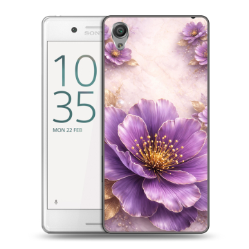 Пластиковый чехол на Sony Xperia X Performance с принтом женский Пластиковый чехол на Sony Xperia X Performance с принтом женский