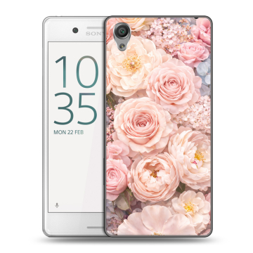 Пластиковый чехол на Sony Xperia X Performance с принтом женский Пластиковый чехол на Sony Xperia X Performance с принтом женский