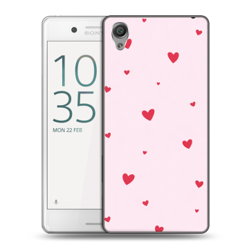 Пластиковый чехол на Sony Xperia X Performance с принтом для девочек Пластиковый чехол на Sony Xperia X Performance с принтом для девочек