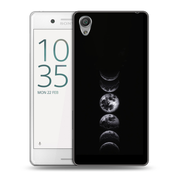 Пластиковый чехол на Sony Xperia X Performance с принтом женский Пластиковый чехол на Sony Xperia X Performance с принтом женский