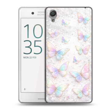 Пластиковый чехол на Sony Xperia X Performance с принтом женский Пластиковый чехол на Sony Xperia X Performance с принтом женский